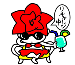 Happy Valentine's day by small rose sticker #15039379