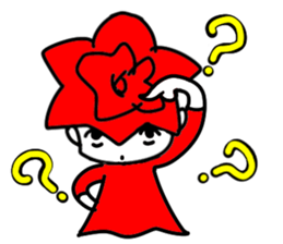 Happy Valentine's day by small rose sticker #15039381