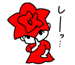 Happy Valentine's day by small rose sticker #15039383