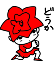 Happy Valentine's day by small rose sticker #15039384