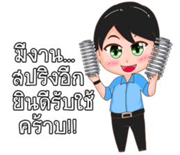 spring golf sticker #15039468