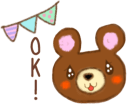 Daily life of bear and rabbit sticker #15039552