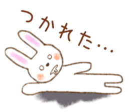 Daily life of bear and rabbit sticker #15039561