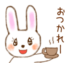 Daily life of bear and rabbit sticker #15039563