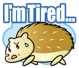 hedgehog-boy sticker #15039705