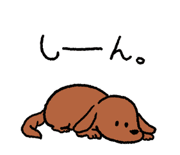 Miniature Dachshund<Dog breed> sticker #15039909