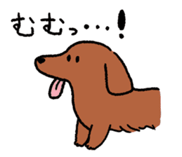 Miniature Dachshund<Dog breed> sticker #15039912