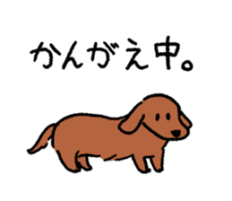 Miniature Dachshund<Dog breed> sticker #15039925