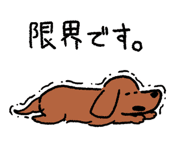 Miniature Dachshund<Dog breed> sticker #15039929