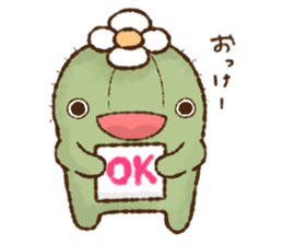 Togemaru of a Cactus sticker #15040024