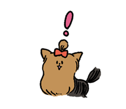 Yorkshire Terrier<Dog breed> sticker #15040311