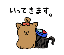 Yorkshire Terrier<Dog breed> sticker #15040317