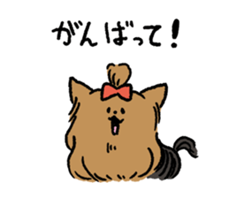 Yorkshire Terrier<Dog breed> sticker #15040329