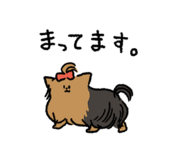 Yorkshire Terrier<Dog breed> sticker #15040332