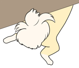 Pomeranian<Dog breed> sticker #15040343