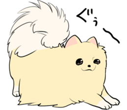 Pomeranian<Dog breed> sticker #15040349