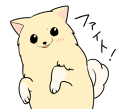Pomeranian<Dog breed> sticker #15040373