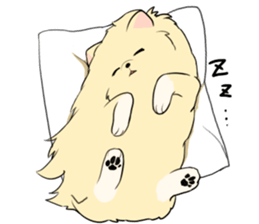 Pomeranian<Dog breed> sticker #15040374