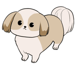 Shih Tzu<Dog breed> sticker #15040823