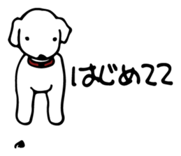 Cub the Toy Poodle sticker #15041055