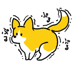 Pembroke Welsh Corgi<Dog breed> sticker #15041159