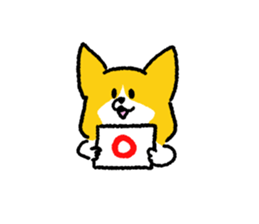 Pembroke Welsh Corgi<Dog breed> sticker #15041180
