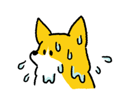 Pembroke Welsh Corgi<Dog breed> sticker #15041184