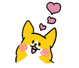 Pembroke Welsh Corgi<Dog breed> sticker #15041187