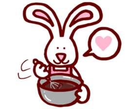 Lovely peace dog sticker #15041353