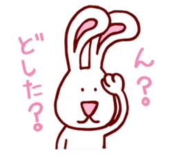 Lovely peace dog sticker #15041367