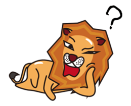 stand by you - lion kun sticker #15041401