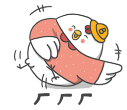 Everybody Loves Six-Chicken - Medical sticker #15041491