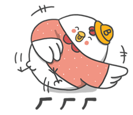 Everybody Loves Six-Chicken - Medical sticker #15041491