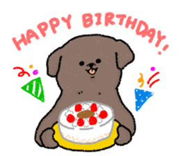 Labrador Retriever(Black)<Dog breed> sticker #15041515