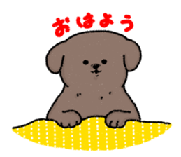 Labrador Retriever(Black)<Dog breed> sticker #15041533