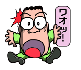 A man's daily life sticker #15041743