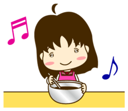 Young girl of Valentine (English) sticker #15041766