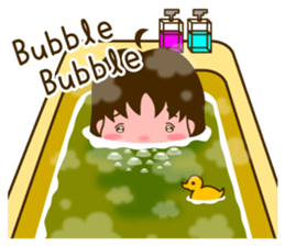 Young girl of Valentine (English) sticker #15041777