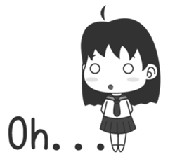 Young girl of Valentine (English) sticker #15041780