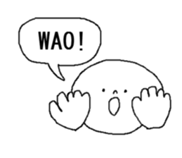 strange human sticker #15041832