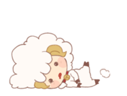 This Sheep is so fluffy sticker #15041853