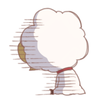 This Sheep is so fluffy sticker #15041854