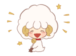 This Sheep is so fluffy sticker #15041855