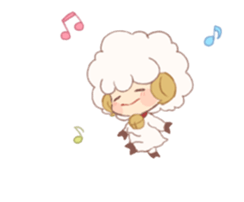 This Sheep is so fluffy sticker #15041856