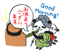 Mr. Panda Edo Style sticker #15042268
