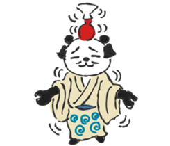 Mr. Panda Edo Style sticker #15042269