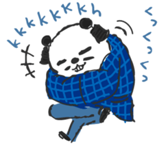 Mr. Panda Edo Style sticker #15042274
