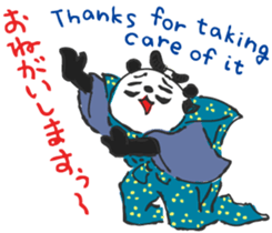Mr. Panda Edo Style sticker #15042278