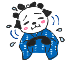 Mr. Panda Edo Style sticker #15042279