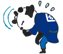 Mr. Panda Edo Style sticker #15042282